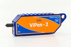 ViPen-2 – сборщик-анализатор вибрационных сигналов с функциями контроля температуры, диагностики подшипников качения, с беспроводным интерфейсом Bluetooth